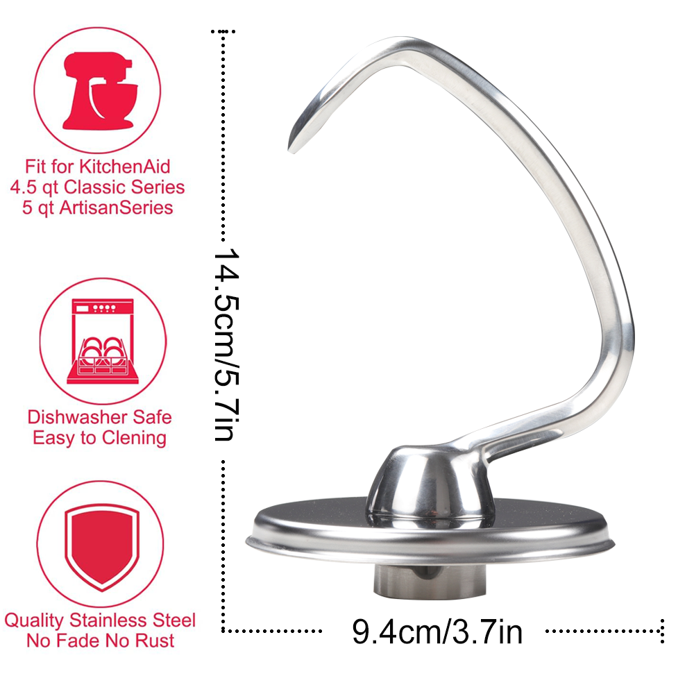 ตะขอแขวนแป้งสแตนเลสสำหรับห้องค - Kitchenaid Mixer Hand Mixer บทวิจารณ์และราคา