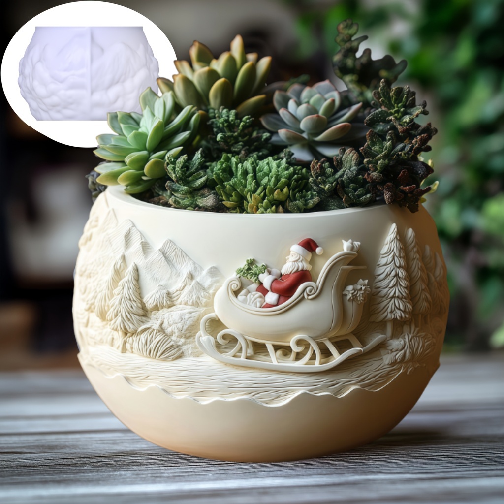 แม่พิมพ์ซิลิโคนรูปซานตาคลอสบนเ - Potsticker Mold บทวิจารณ์และราคา